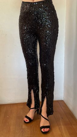 Paillettenhose Gr. 38