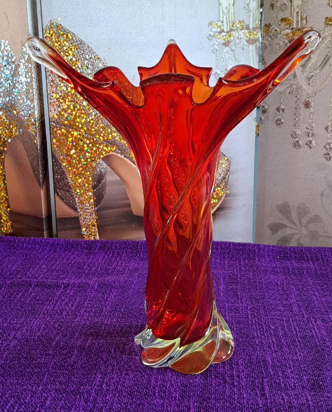 Vasi & Recipienti: Vase im Muranoglas stil – Usato da Langrickenbach venduto da Eve088