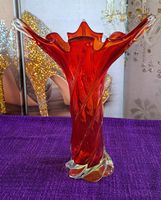 Vase im Muranoglas stil