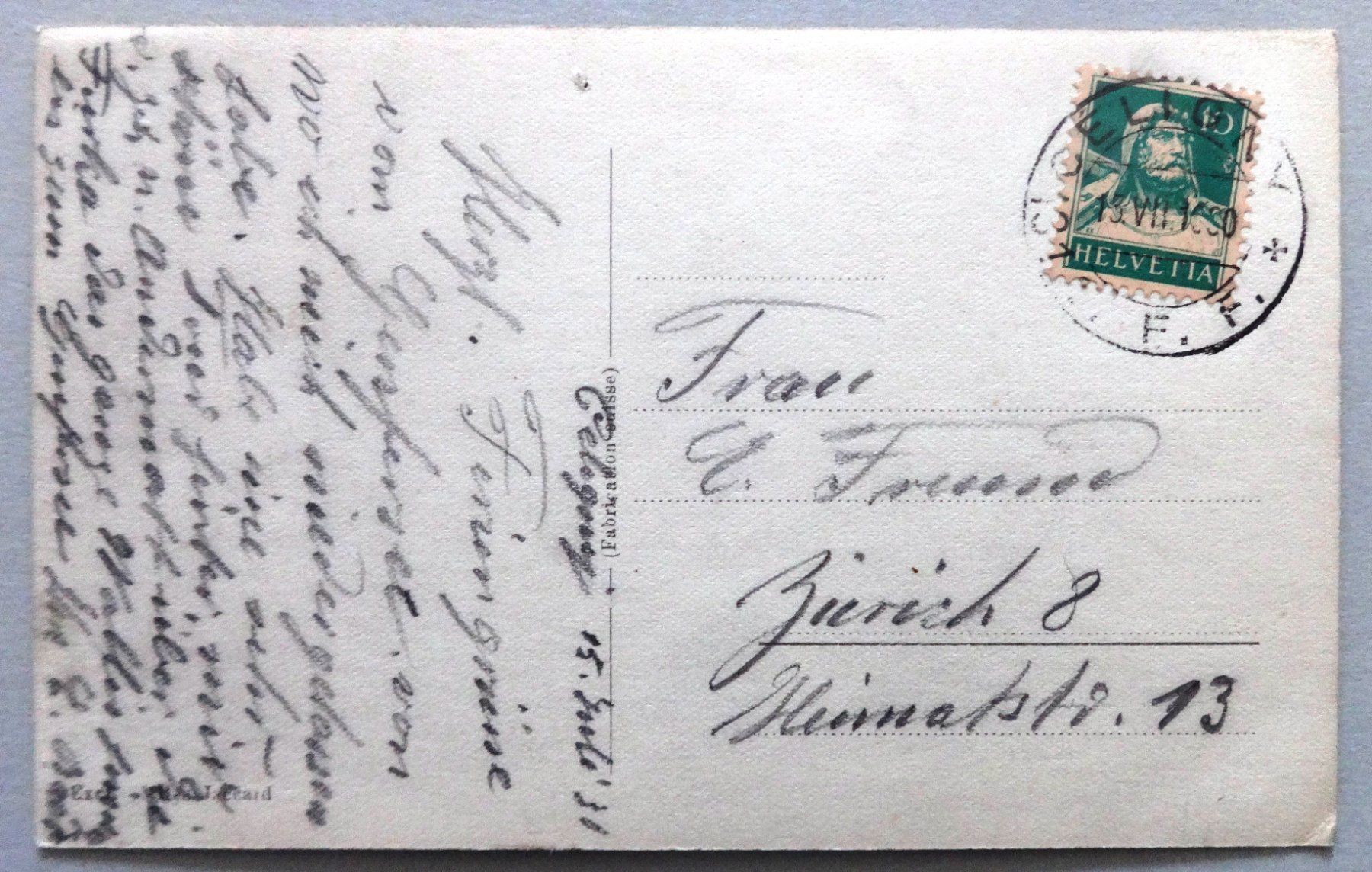 Cartoline postali: Céligny - Le Port – Difettoso da Fétigny venduto da Billy2miny 1