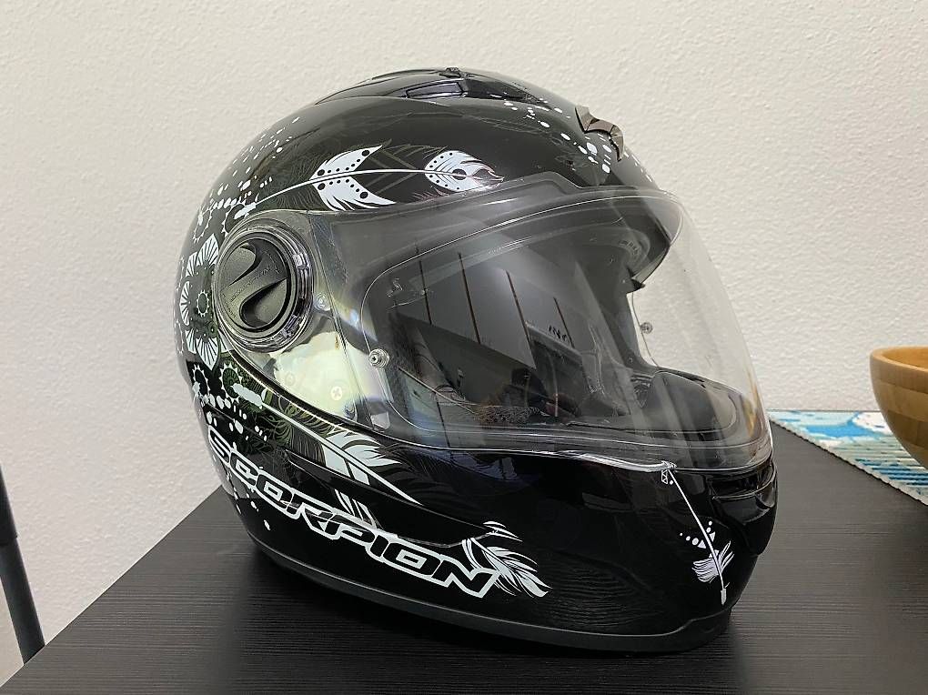 Caschi & visiere: Casco Scorpion – Usato da Lamone venduto da Franco_KTM