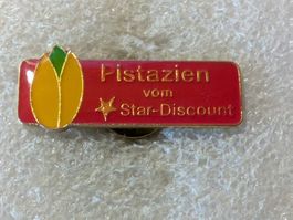 Ansteckpin 114: Pistazien vom Star Discount