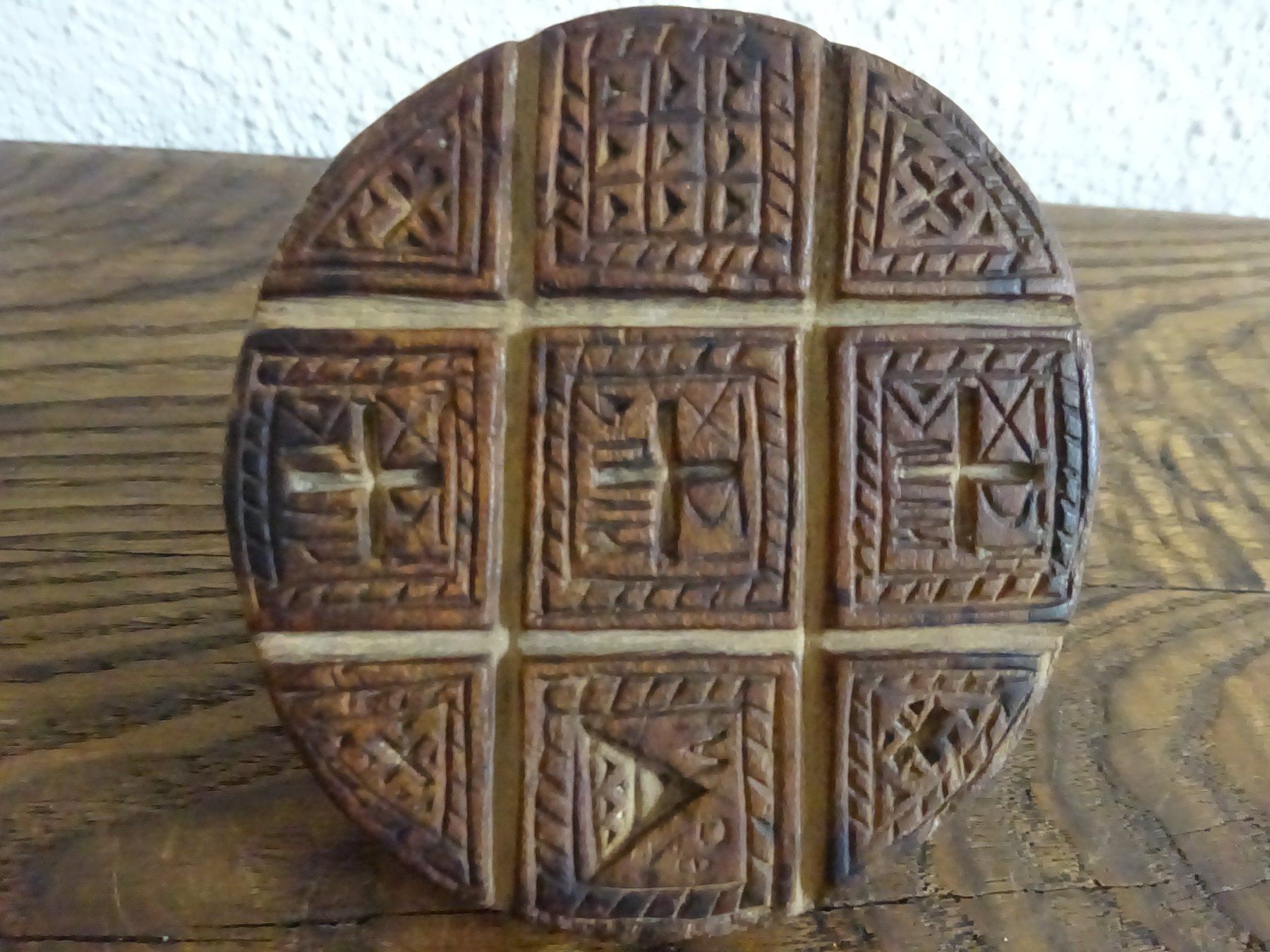 Skulpturen & Statuen: Brotstempel Ikone Reliquie / Ostkirche – Gebraucht aus Esslingen von eintagammeer 1