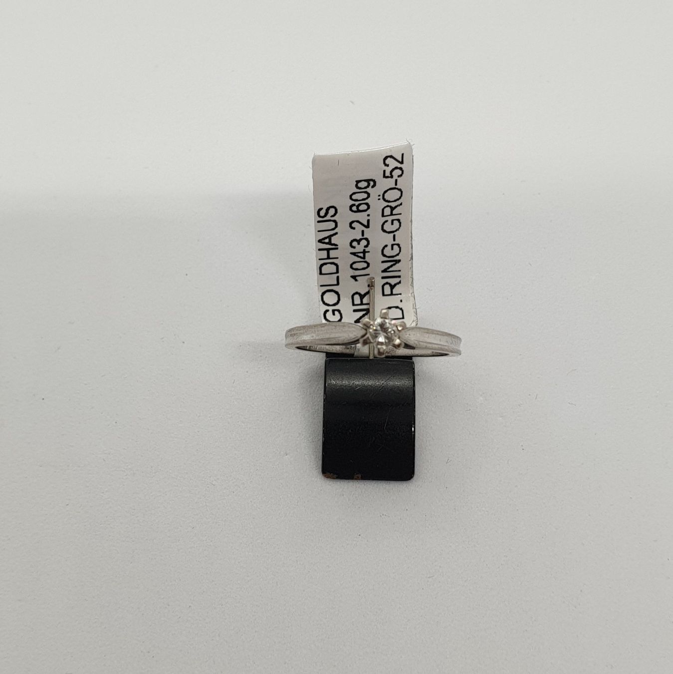 Anelli: Echt 18K Gold - Diamant Ring – Usato da Luzern venduto da Luzern-Goldhaus