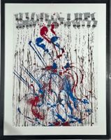 Arman (1928-2005) Grosse Lithographie, Handsigniert