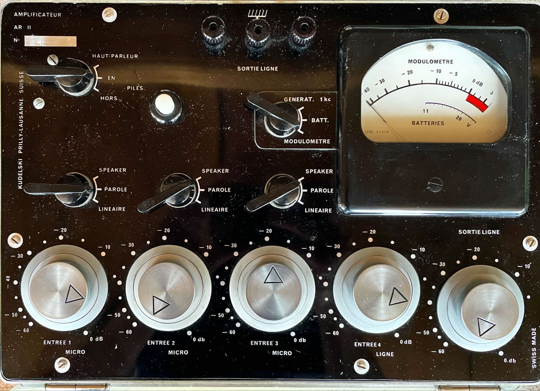 Console di mixaggio: Kudelski Amplificateur AR – Usato da Vielbringen Worb venduto da ost_fls6
