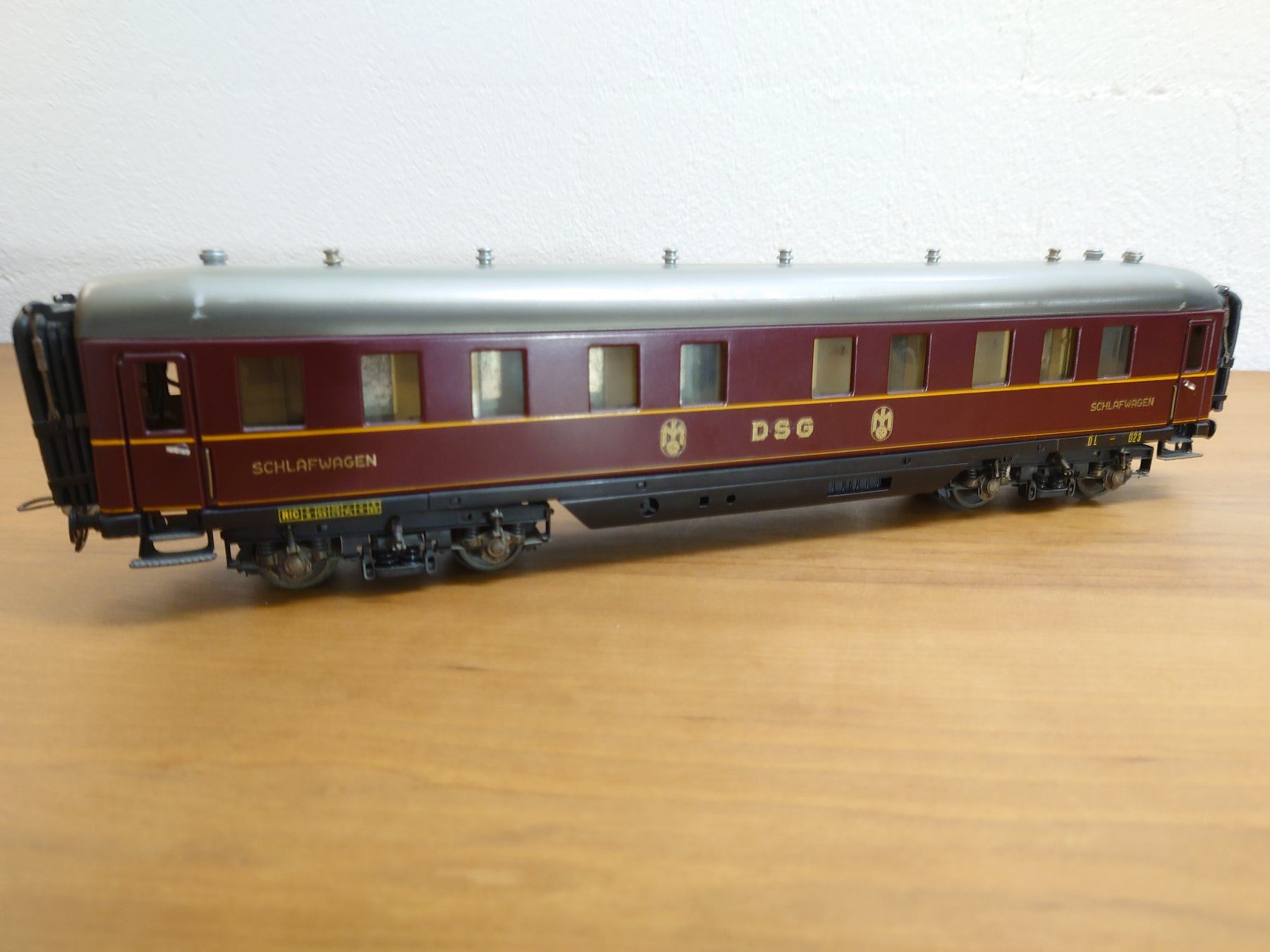 Modellini di ferrovie: Schlafwagen DSG Spur 0 – Usato da Luzern venduto da MR1973 1