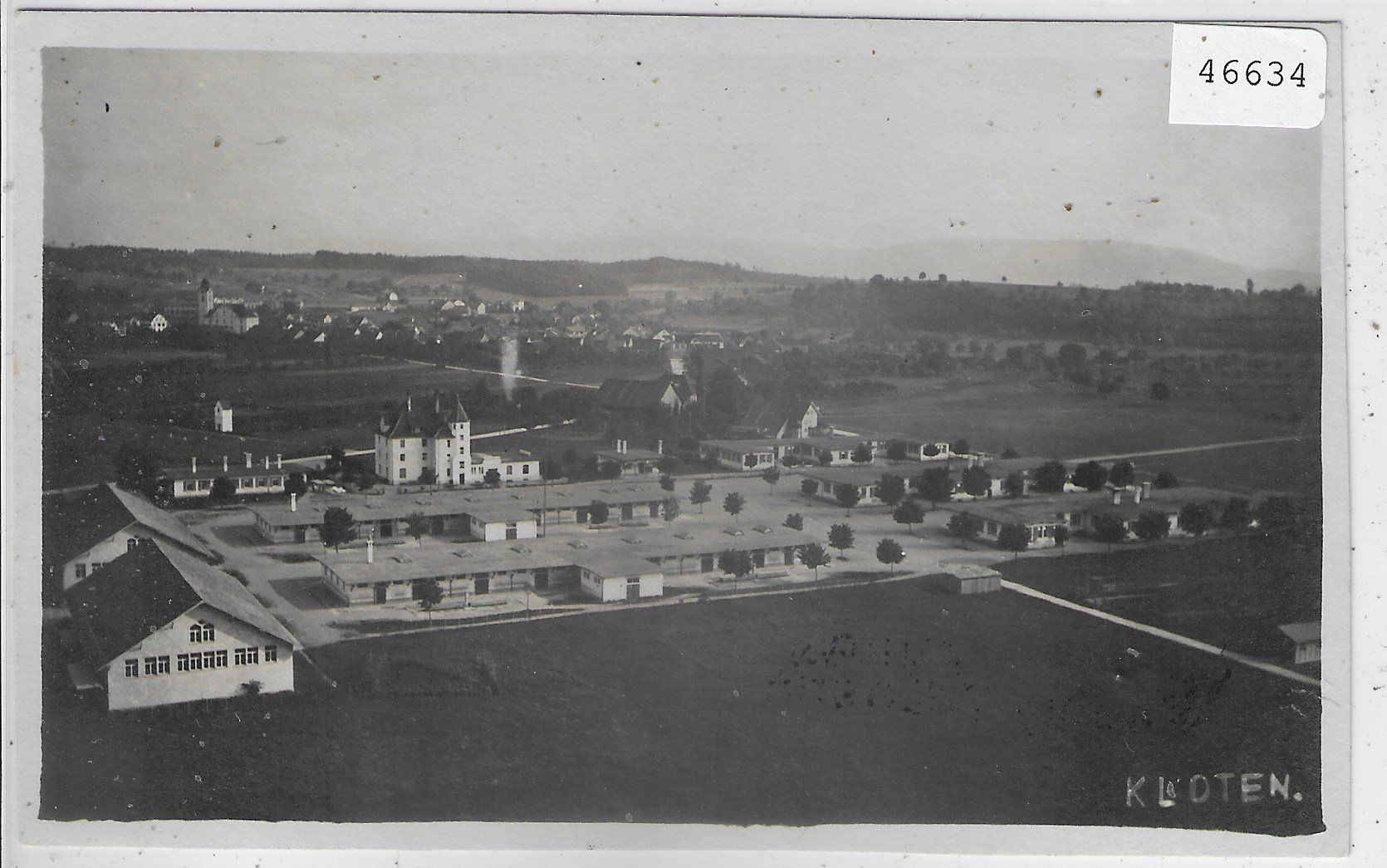 Cartoline postali: Kloten - Artillerie-Kaserne – Usato da Ettingen venduto da Kartenplanet