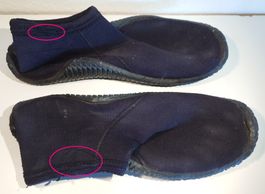 ScubaPro Neoprene Füsslinge / Grösse ML 40-41 / eher 42/43