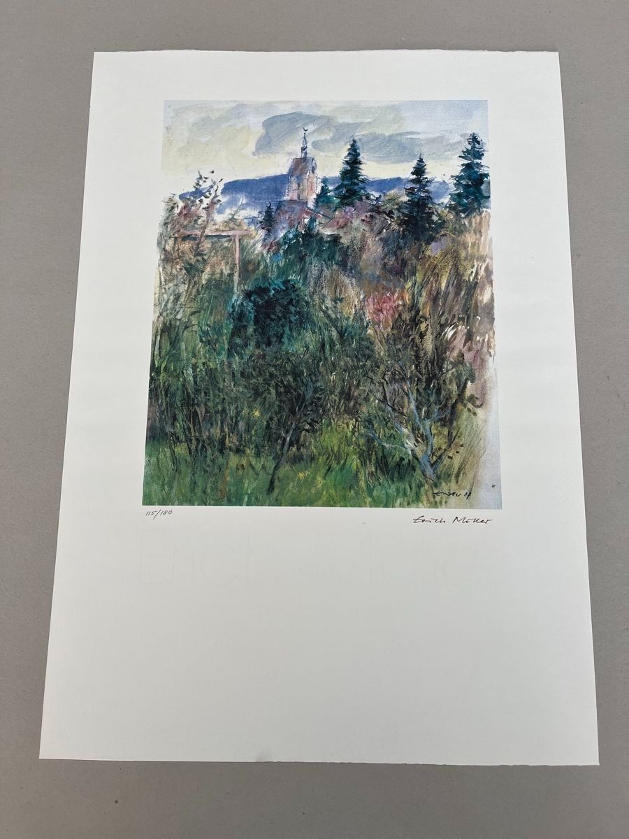 Grafiken & Lithographien: ERICH MÜLLER GRAFIK SIGNIERT NUMMERIERT – Gebraucht aus Gersau von grafik-kunst 2