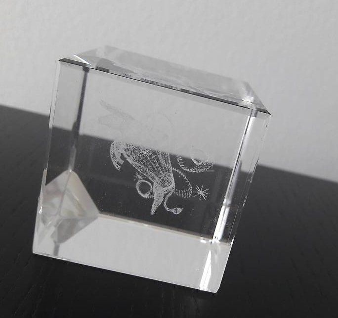 Bicchieri: Glaswürfel Stier Sternzeichen Lasergravur 3D – Nuovo (secondo la descrizione) da Orpund venduto da Steinway 1