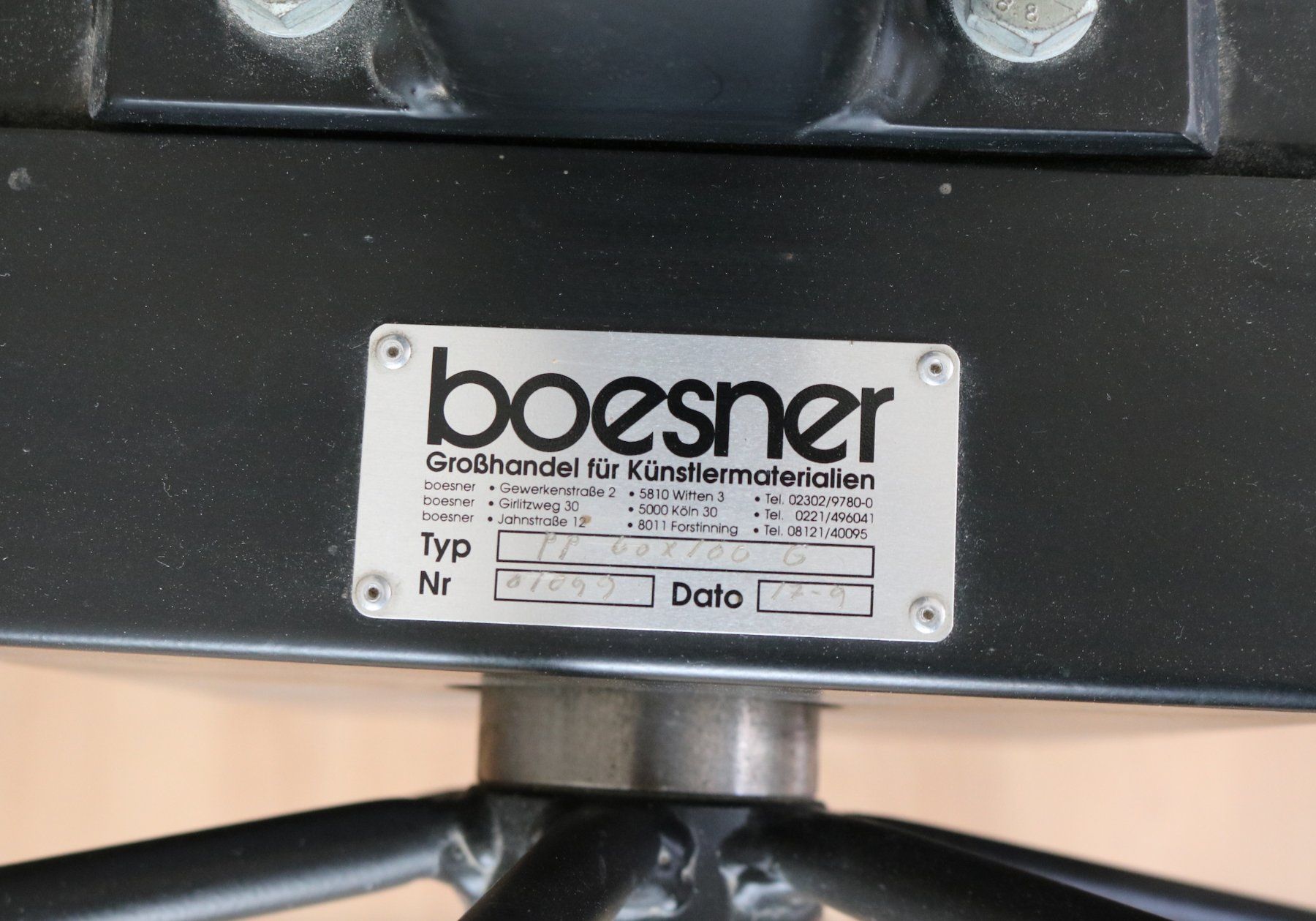 Alle Maschinen: Druckpresse Boesner – Gebraucht aus Laupen BE von imp_kln9 1