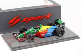 BENETTON B188 #20 GP Frankreich 1989 (E.Pirro) 1:43 SPARK