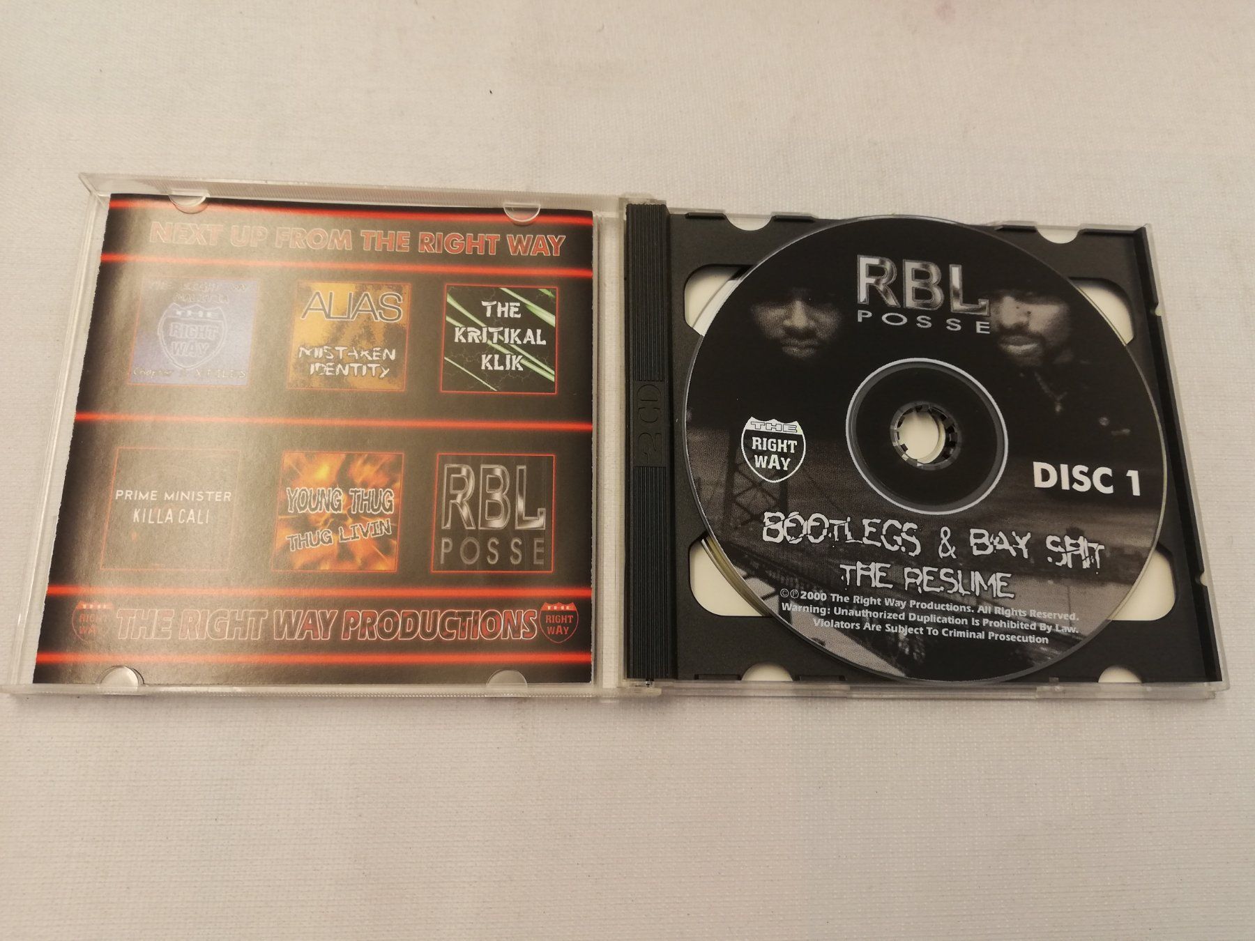CD: BOOTLEGS & BAY SHIT - THE RESUME – Usato da Bern venduto da Vinylsound.ch 2