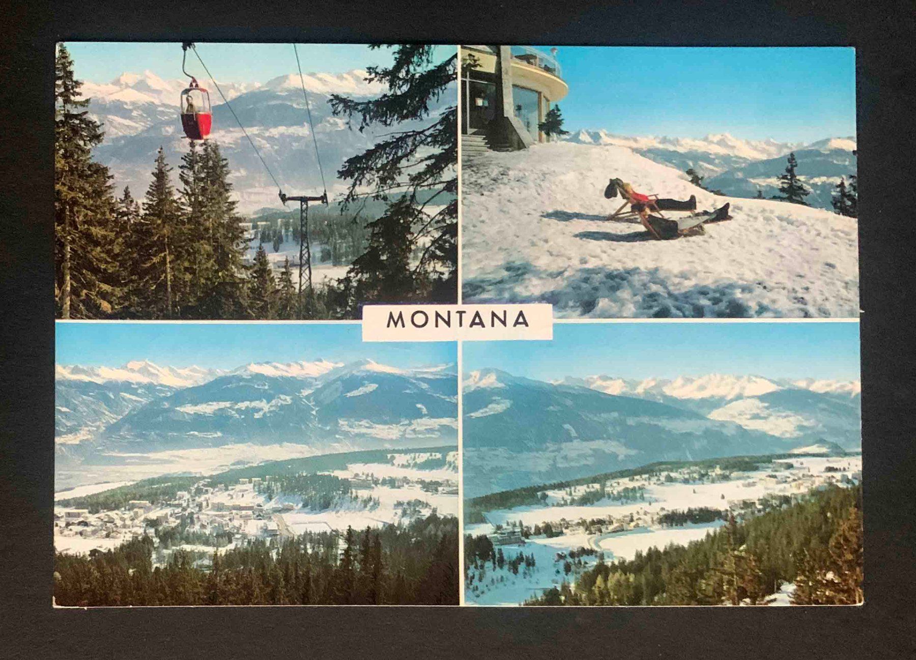 Cartoline postali: AK Montana – Usato da Goldau venduto da artelier1