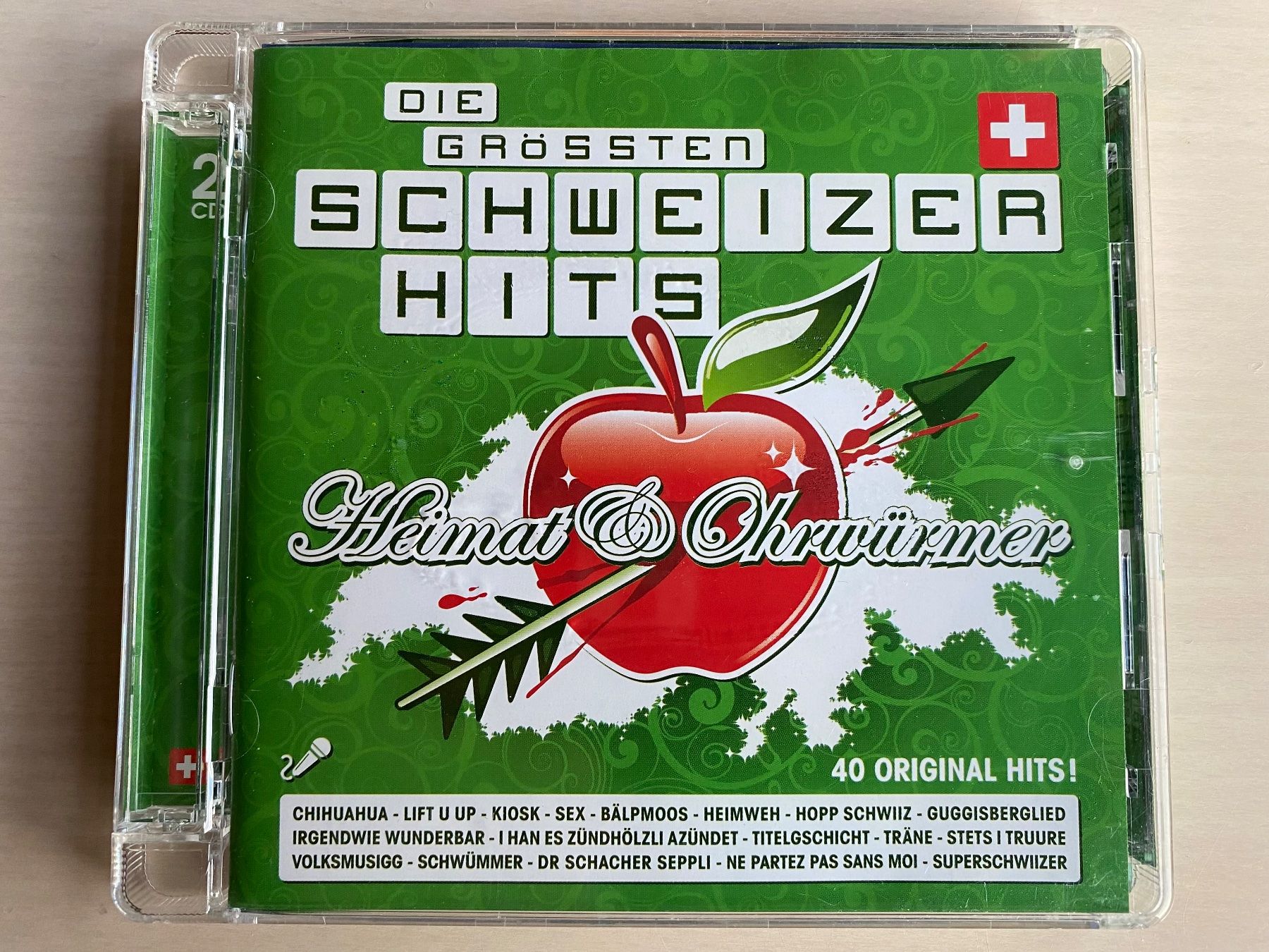 CD: Die Grössten Schweizer Hits 2CD - Heimat & Ohrwürmer – Usato da Oberried Brienz venduto da Chyara