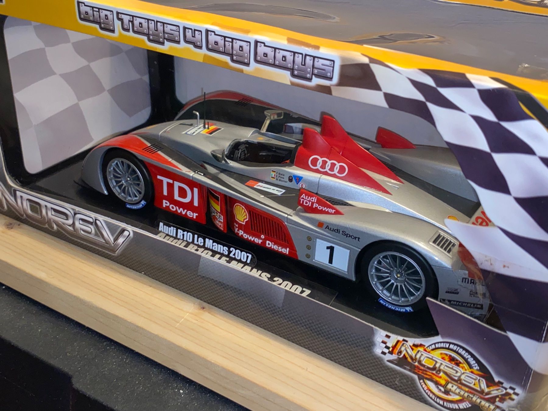 Audi Modellini d'auto: Audi R10 Le Mans 2007 - 1/18 NOREV – Nuovo (secondo la descrizione) da Wohlen AG venduto da PrivatSammlung 1