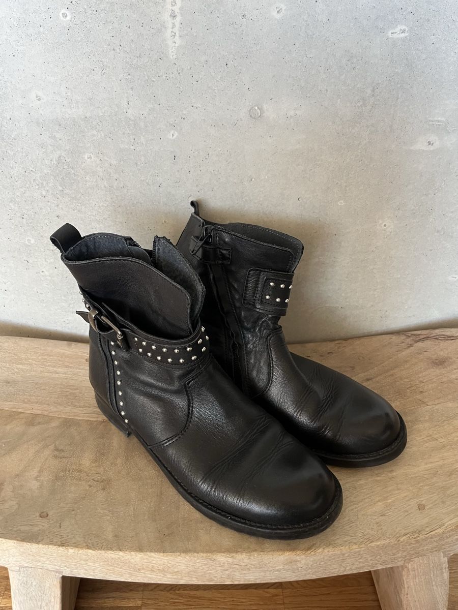 Scarpe da donna: Schwarze HIP Lederboots, Gr. 36 – Usato da Emmenbrücke venduto da Anna01014 2