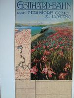 Plakat für Gotthard-Bahn