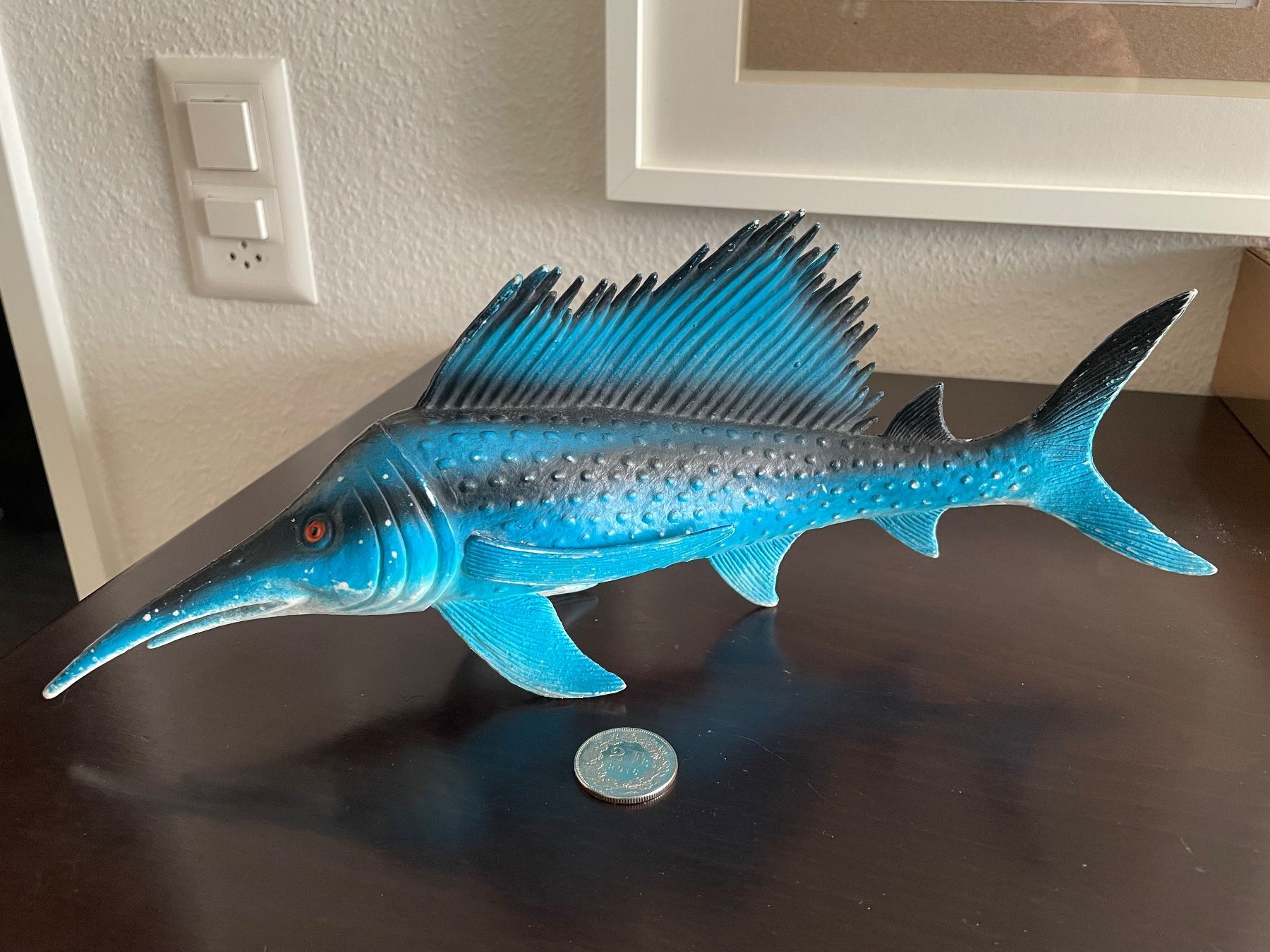 Figuren: Gummifiguren - Blauer Marlin Fisch Meer – Gebraucht aus CHAM von AKIS1992