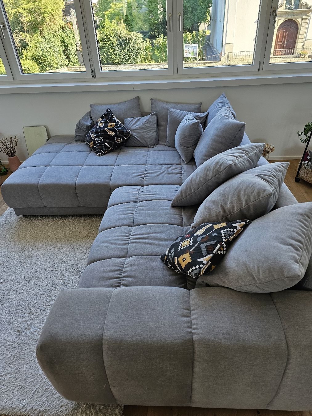 Sofas: Corner Sofa grey with storage good condition – D'occasion à Baden par mtw_6tq6 4