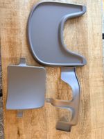 Stokke Tripp Trapp Tray Set grau gebrauchter Zustand