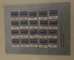 6 volle Sammelkarten Coop Küchen Trophy