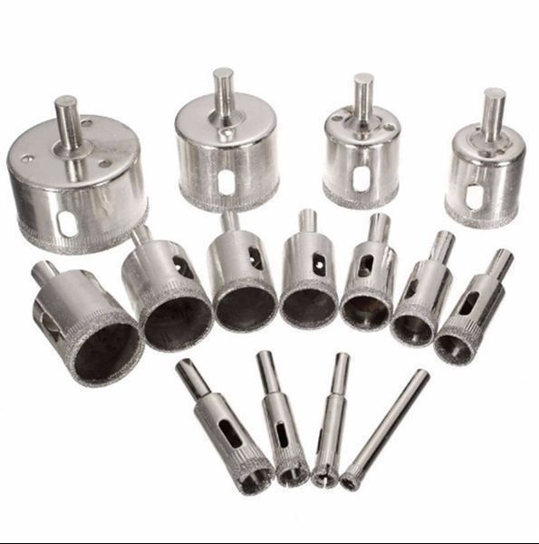 Tutti gli attrezzi: 15pcs Diamantbohrer Glasbohrer Bohrkrone – Nuovo (secondo la descrizione) da Thun venduto da onlino