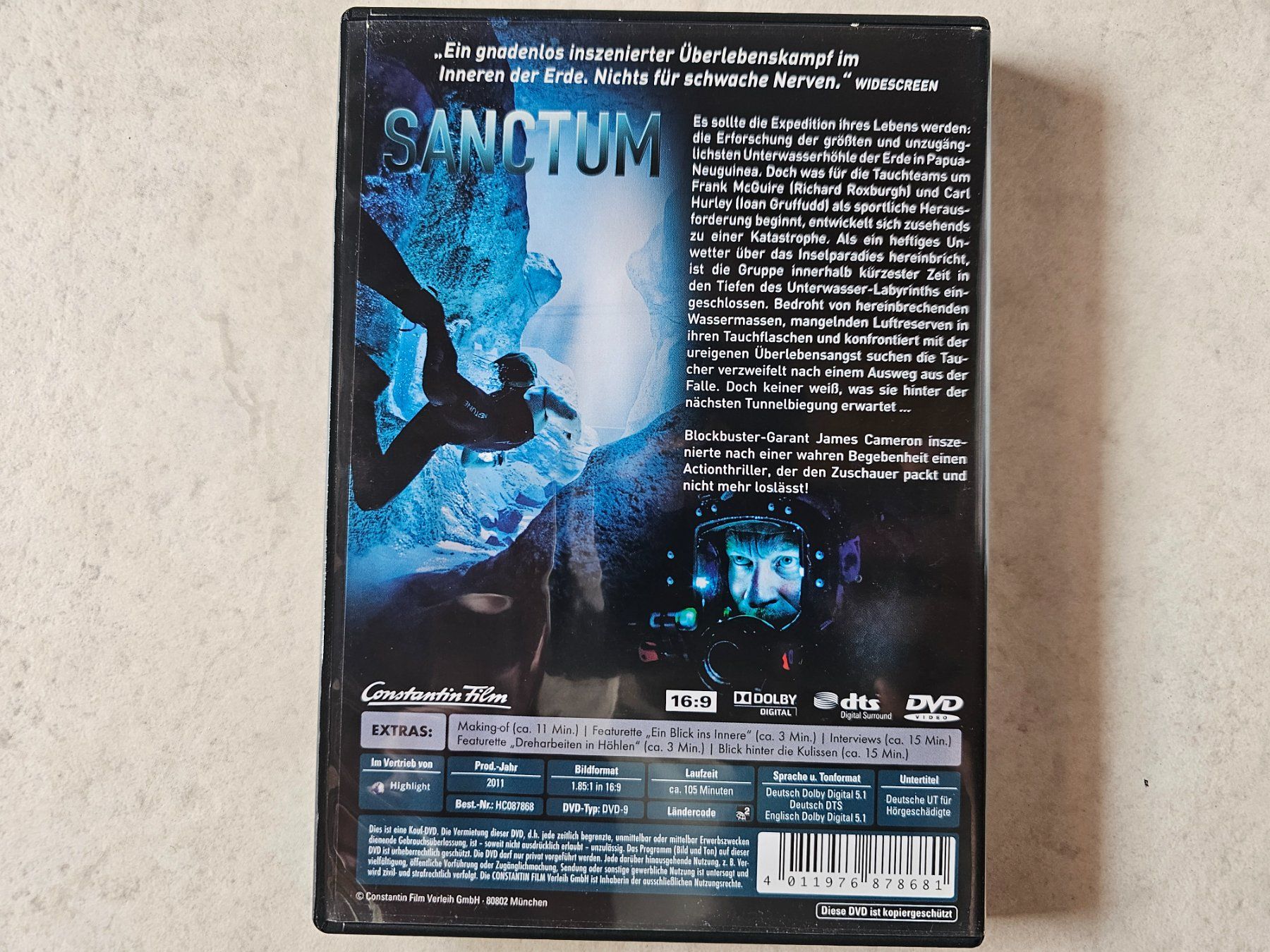 Tutti i DVDs: Sanctuma  -  Ein Erlebnis, das dir den Atem raubt – Usato da Schneisingen venduto da backstore24 1