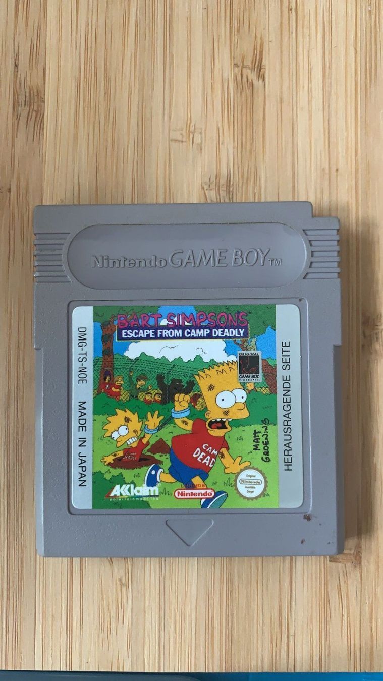 Jeux: Bart Simpson für Gameboy – D'occasion à Gebenstorf par RetroFuture