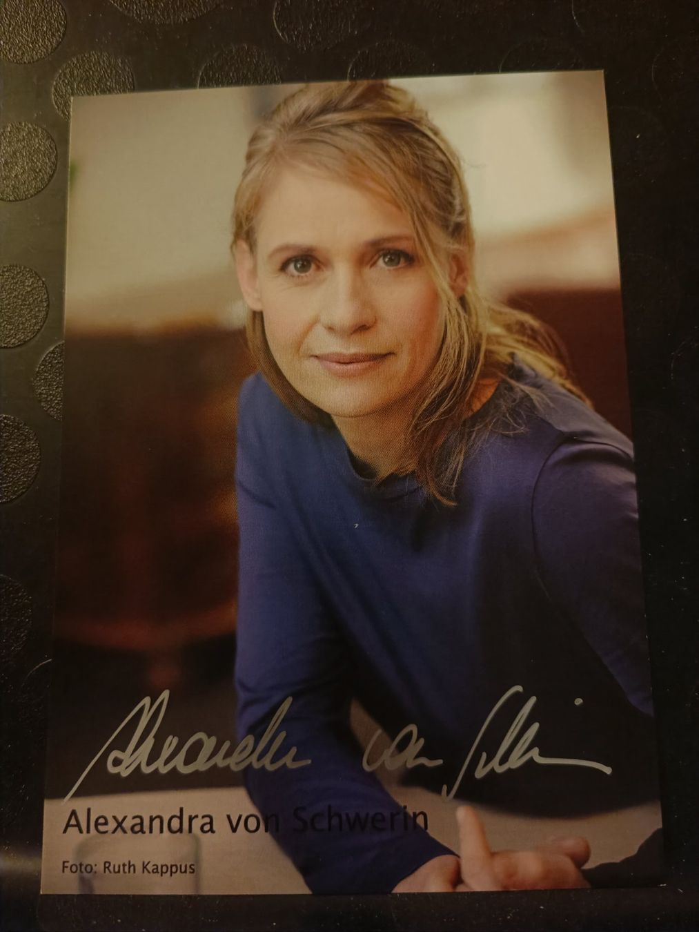 Autogramme: Alexandra von Schwerin - handsigniert – Gebraucht aus Menziken von Artographs