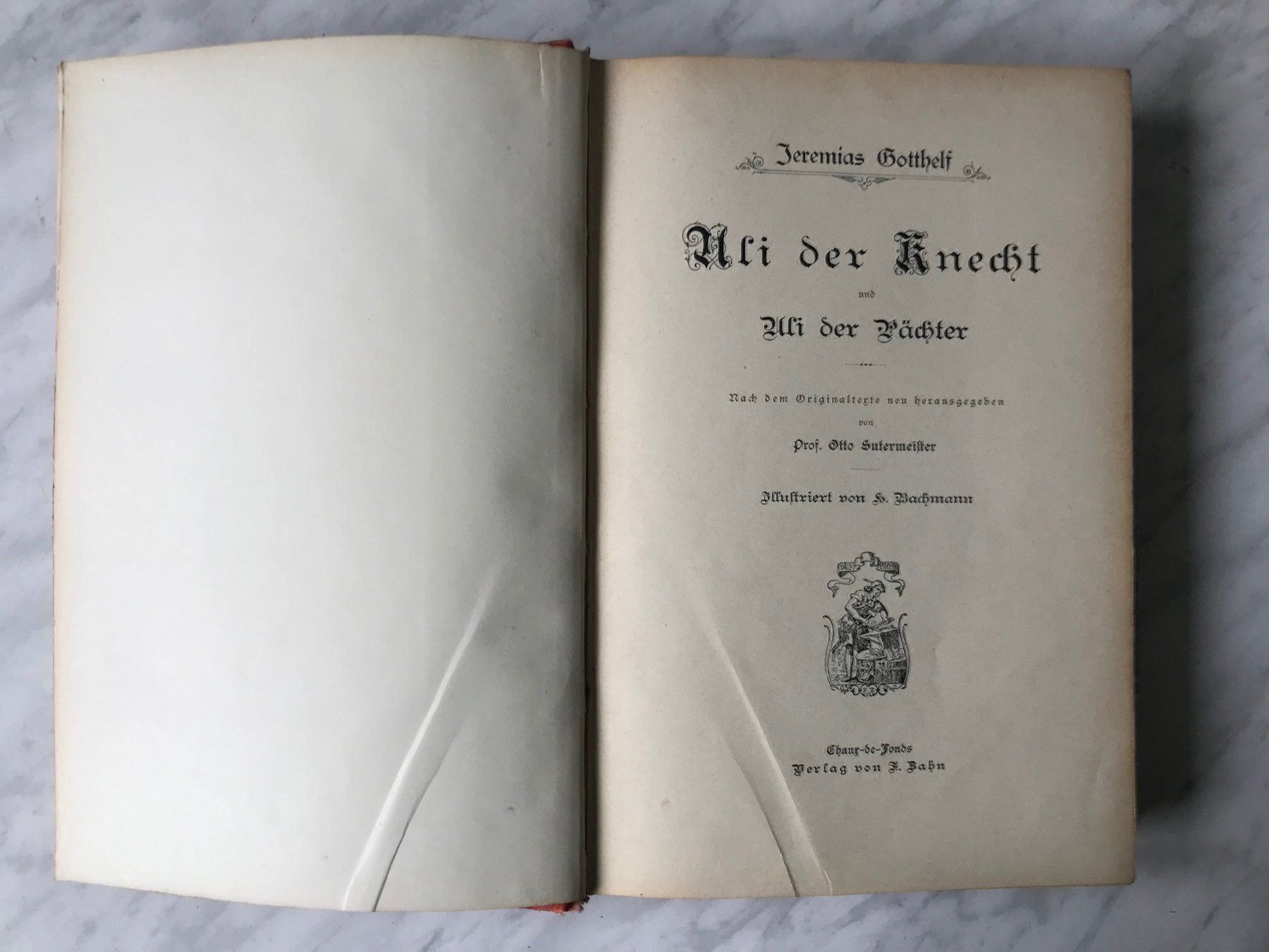 Libri: Gotthelf Uli der Knecht Uli der Pächter – Usato da Mirchel venduto da buecher_wurm 1