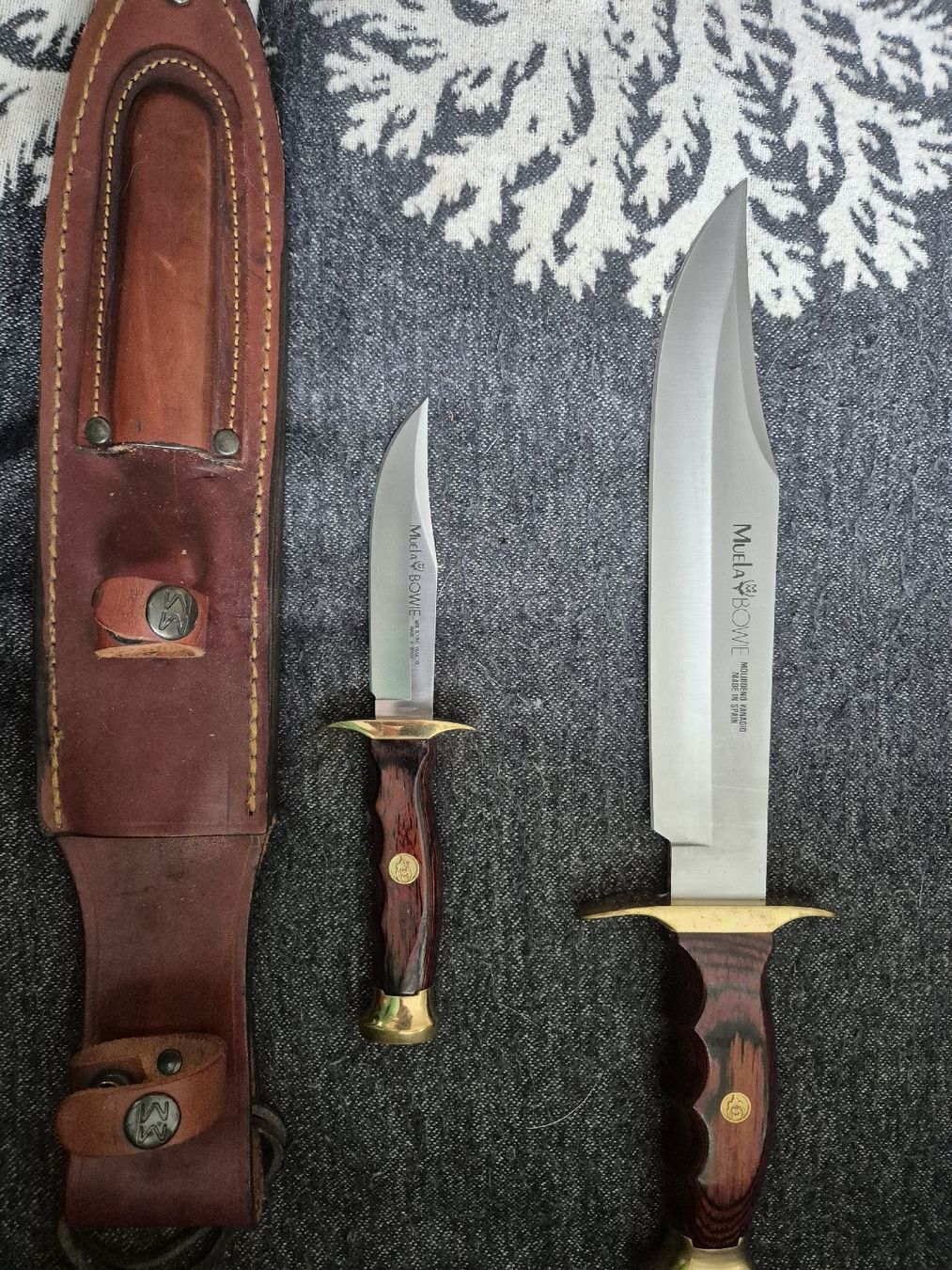 Muela Accessori: MuelaJagdmesser Set, Leder Scheide – Usato da Binningen venduto da rom_9ls7 1