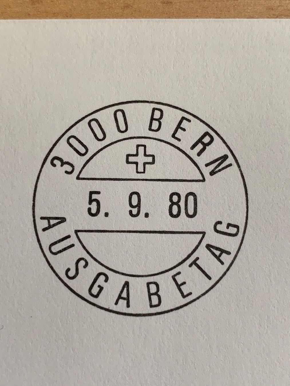 Tutti i francobolli: 3000 Bern Ersttagsbrief 5.9.1980, Postcheck – Usato da Ibach venduto da lisch3 2