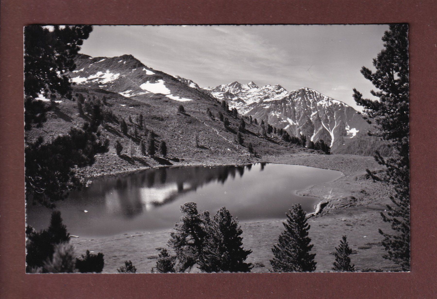 Cartoline postali: LAC DE TRACOUET et Mont Gelé – Usato da Pully venduto da nicecards