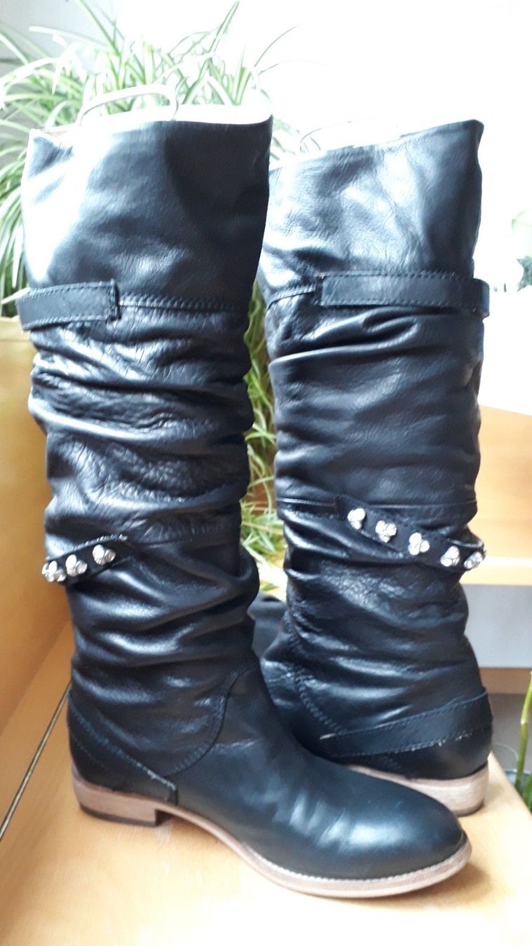 Elisa Cavaletti Damenschuhe: Leder Stiefel – Gebraucht aus Kandersteg von zaruba 1