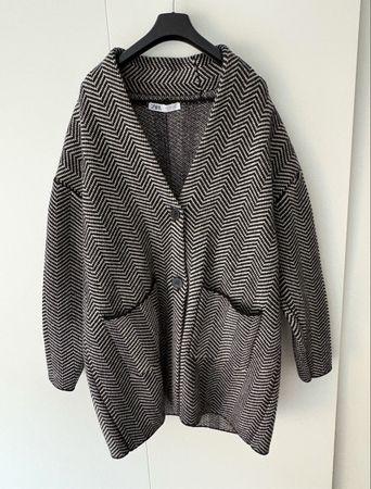 Cardigan/ Cappotto oversize Zara S 