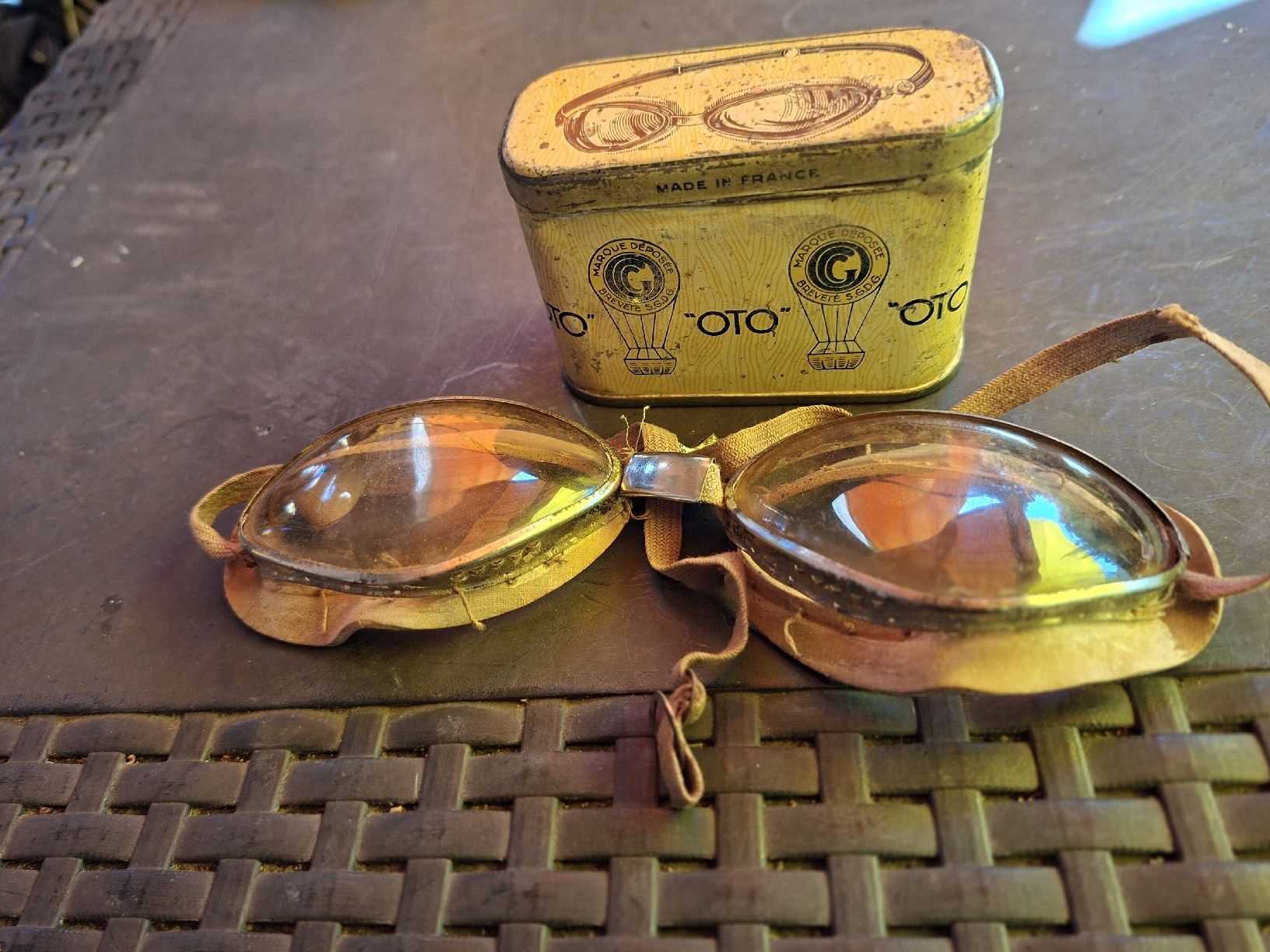 Occhiali & Lenti: lunette brille oldtimer auto moto amilcar bugatti Condor BSA – Difettoso da lausanne venduto da Nicolier0