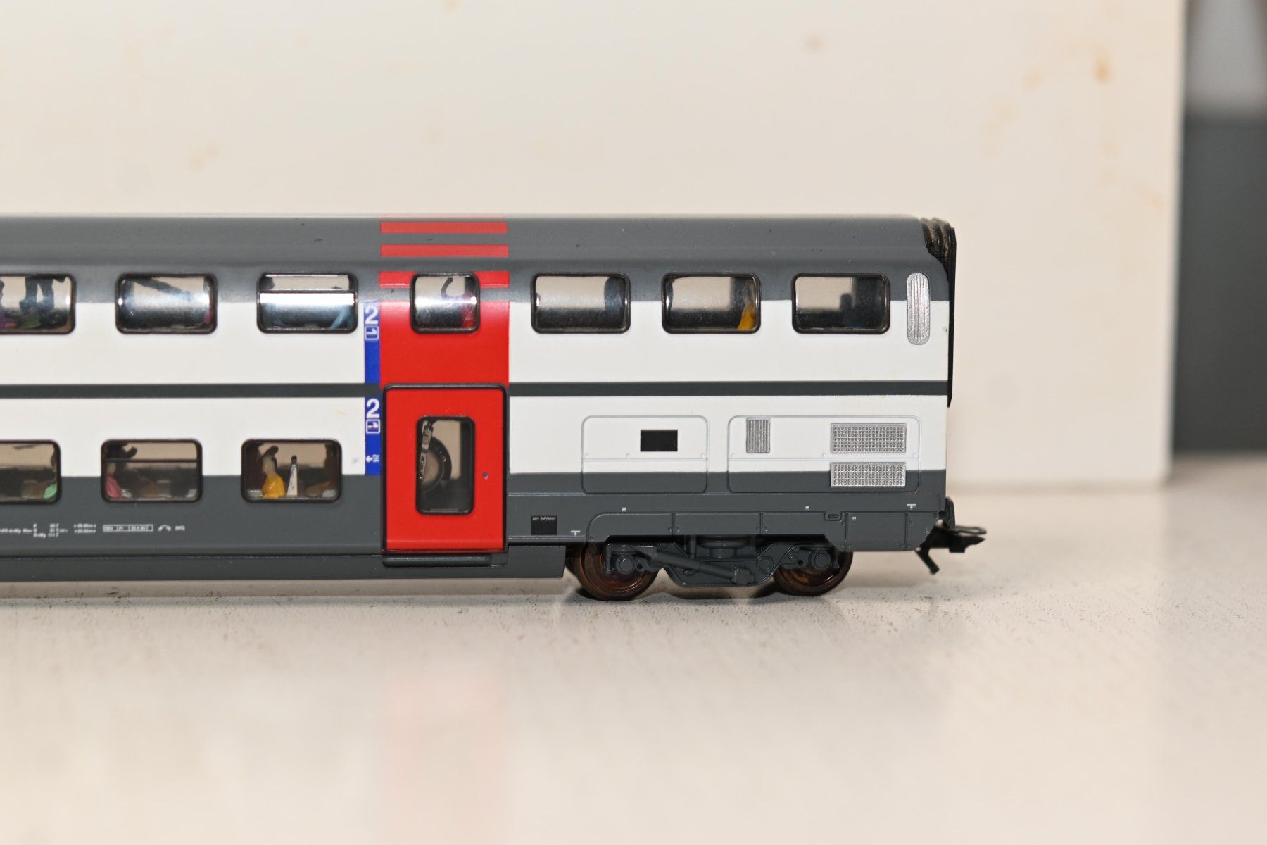 Hag Modelleisenbahnen: SBB IC Doppelstock 2 Kl Hag HO/AC mit OVP – Gebraucht aus Laupen ZH von Zmoewe 2