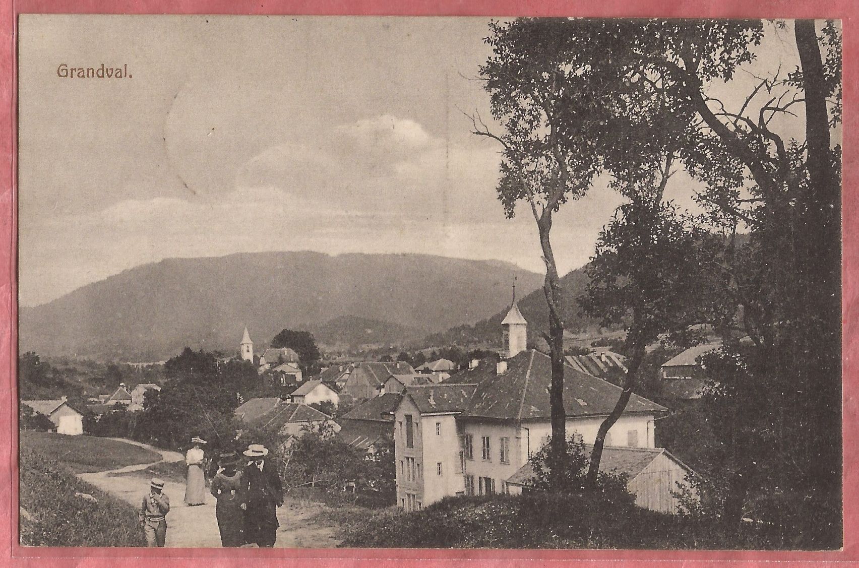 Ansichtskarten: Grandval - ca. 1915 – Gebraucht aus Fislisbach von Porano