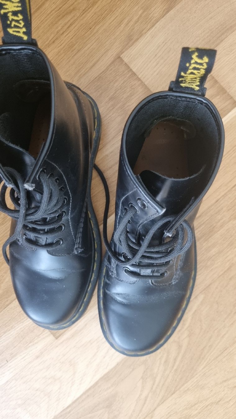 Dr. Martens Scarpe da uomo: Dr. Martens Schnürstiefel, Schwarz, 38 – Usato da Chur venduto da sinillo 3
