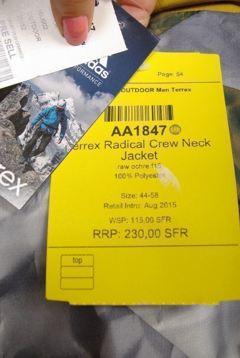 Adidas Giacche: ADIDAS  Terrex Radical Jacke M jacket – Nuovo e nell'imballaggio originale da Adliswil venduto da isabela77 2