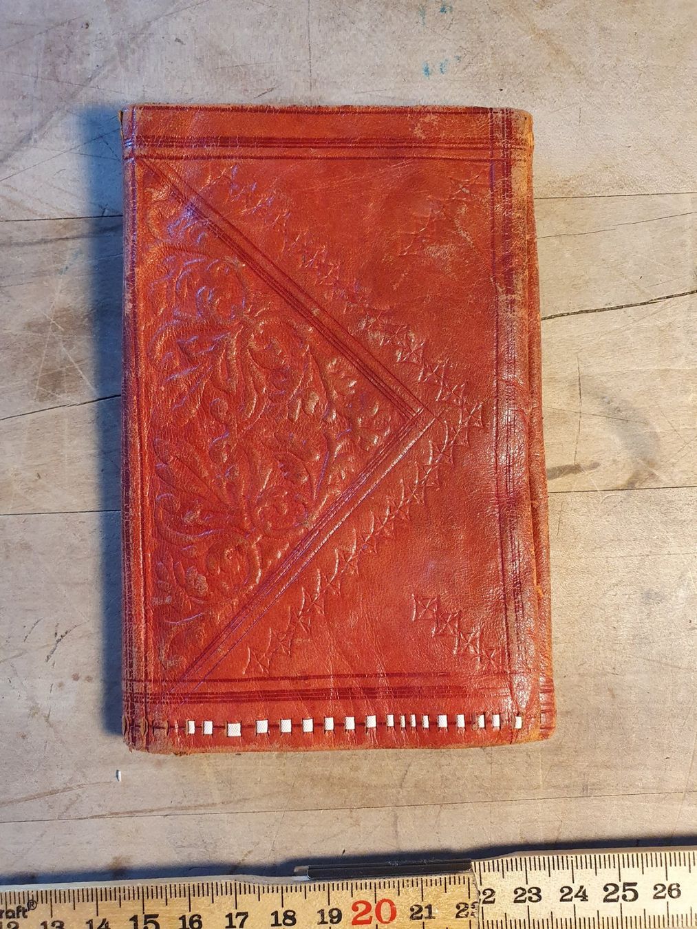 Brieftaschen: Lederportemonnaie orange Marokko – Gebraucht aus Zürich von loosebone 2