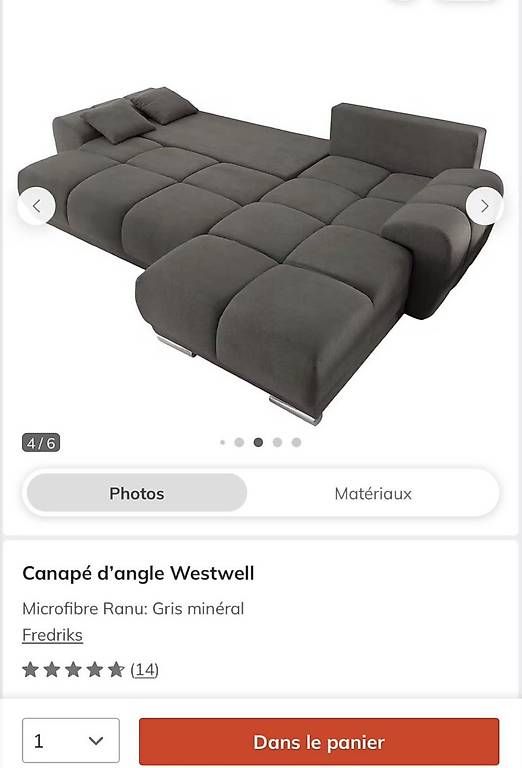 Sofas: Canapé  – D'occasion à Roche VD par Vide_dress_La 1
