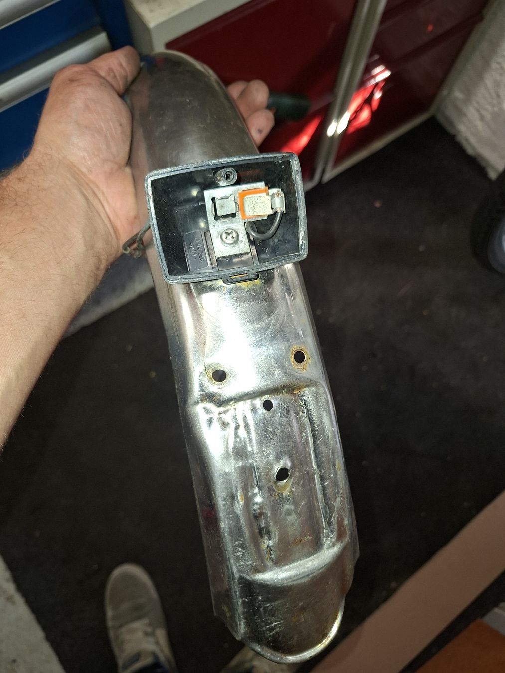 Pièces pour mobylette: Schutzblech 19 zoll – D'occasion à Ermensee par volvo-Turbo 3