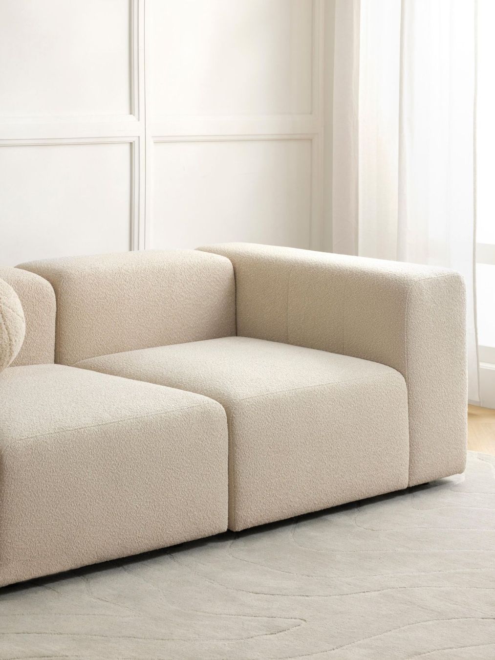 Westwing Divani: Bouclé-Eckmodul Lena CHF 1’199 -70% – Nuovo (secondo la descrizione) da Otelfingen venduto da Yuji_Outlet 5