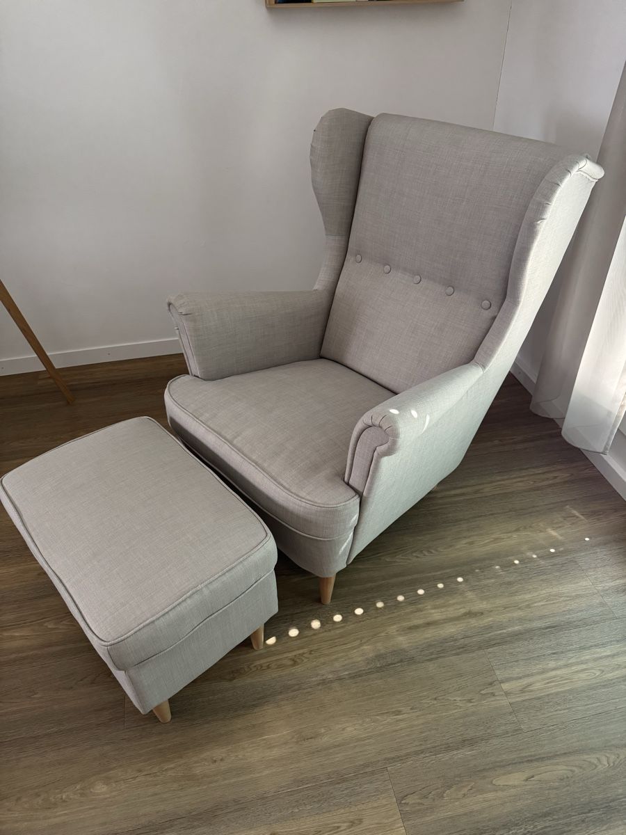 Ikea Sessel: Sessel mit Hocker – Gebraucht aus Frauenfeld von SALES64 1