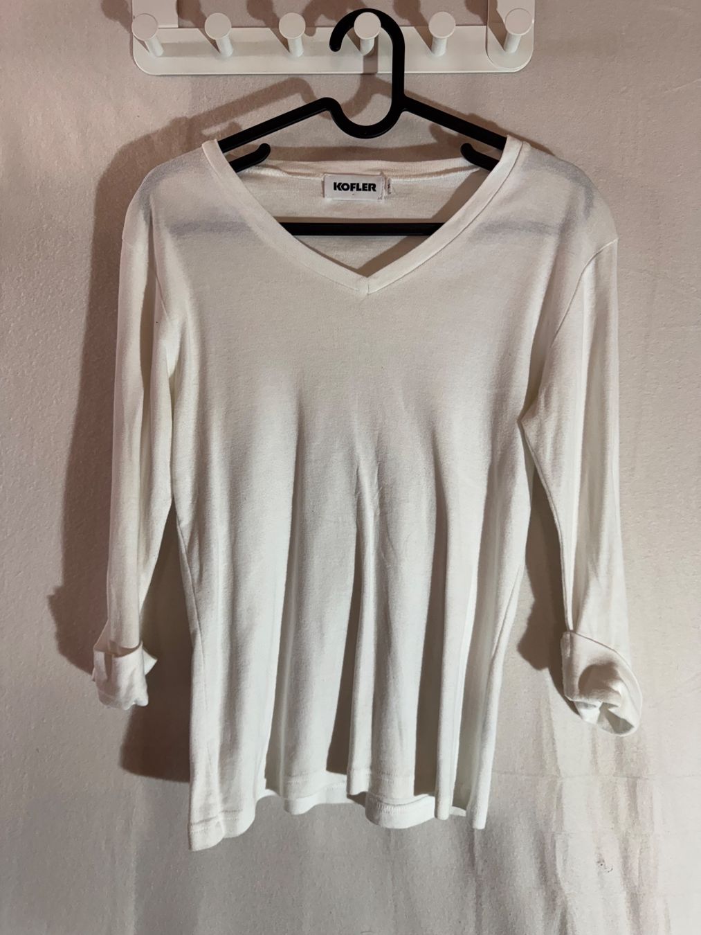 Maglioni & Felpe: Leichter weisser Pullover von Kofler Gr. M – Usato da Grosswangen venduto da second_hand_dress
