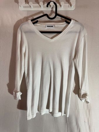 Leichter weisser Pullover von Kofler Gr. M