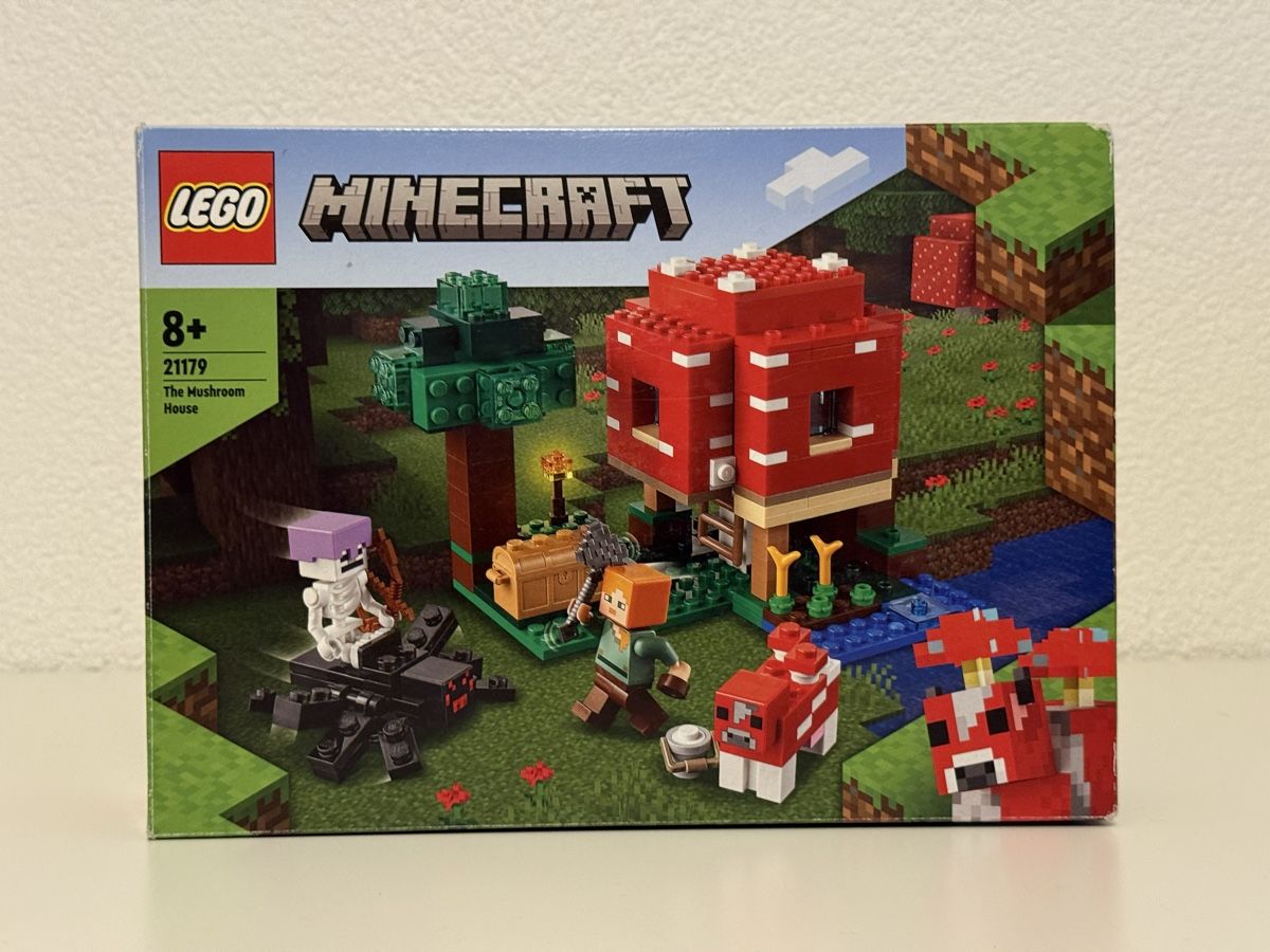 Lego Kit di costruzioni: Lego Minecraft "Das Pilzhaus" 21179 – Usato da Suhr venduto da 5im5alabim
